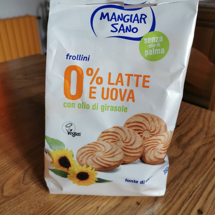 photo of Mangiar Sano Frollìni 0% Latte E Uova shared by @barbabeagio on  17 Oct 2022 - review