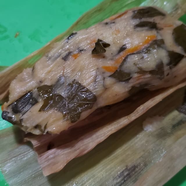 Photo of the dish “Tamales de acelgas”