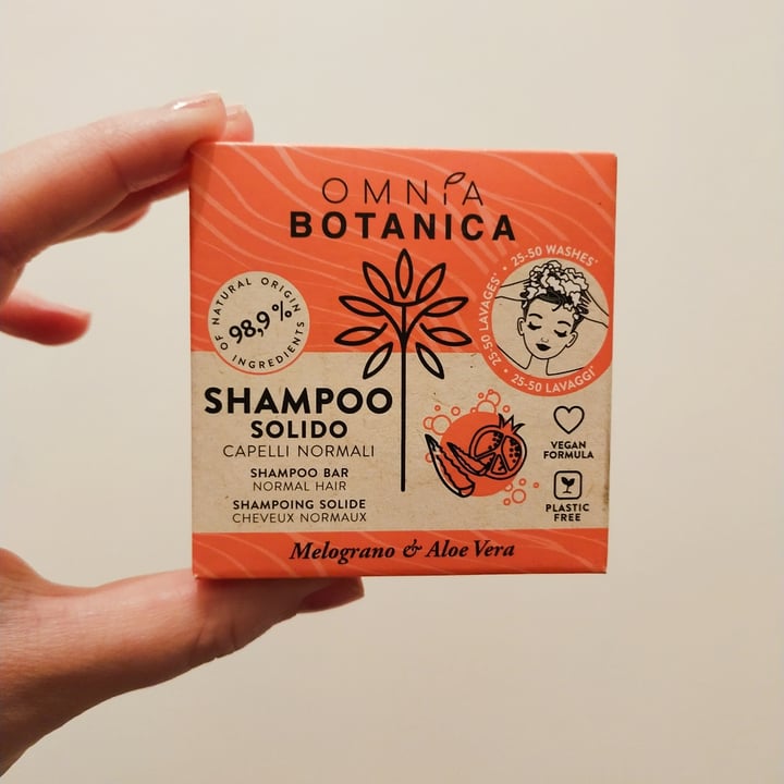 review photo of Omnia Botanica Shampoo Solido Melograno E Aloe shared by @ettasaretta on 27 Jan 2022 - review