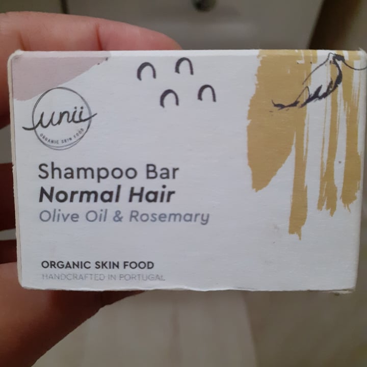 photo of Unii • Organic Skin Food Shampoo Bar Normal Hair • Olive Oil & Rosemary shared by @nandarq on  01 May 2022 - review