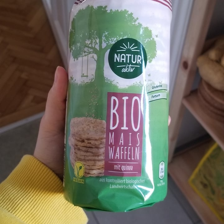 photo of Natur Aktiv Bio maiz waffeln shared by @lra on  09 Jan 2022 - review