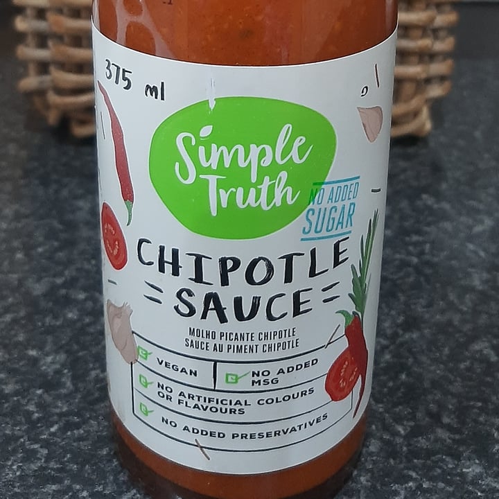 review photo of Simple Truth Chipotle Sauce shared by @chloekingdom on 02 Nov 2020 - review
