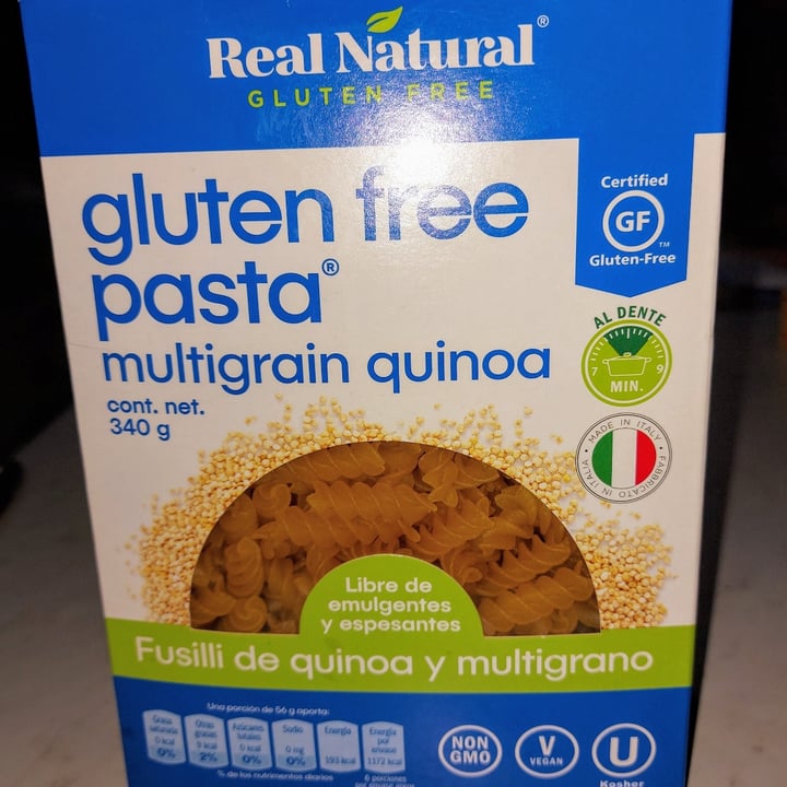 photo of Real natural Fusilli De Quinoa Y Multigrano shared by @esmeruiz on  03 Aug 2021 - review