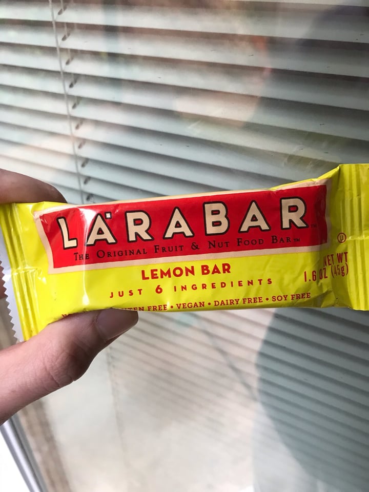 photo of Larabar Larabar Lemon Bar shared by @omnivorousadam on  06 Dec 2018 - review