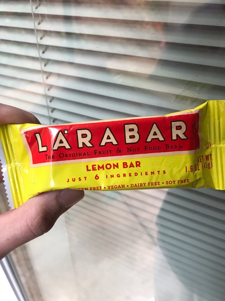 review photo of Larabar Larabar Lemon Bar shared by @omnivorousadam on 06 Dec 2018 - review