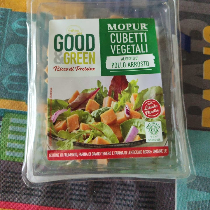 review photo of Good & Green Mopur Al gusto di pollo arrosto shared by @framononoke on 13 Oct 2022 - review