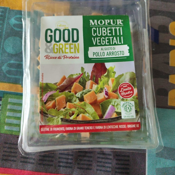 photo of Good & Green Mopur Al gusto di pollo arrosto shared by @framononoke on  13 Oct 2022 - review