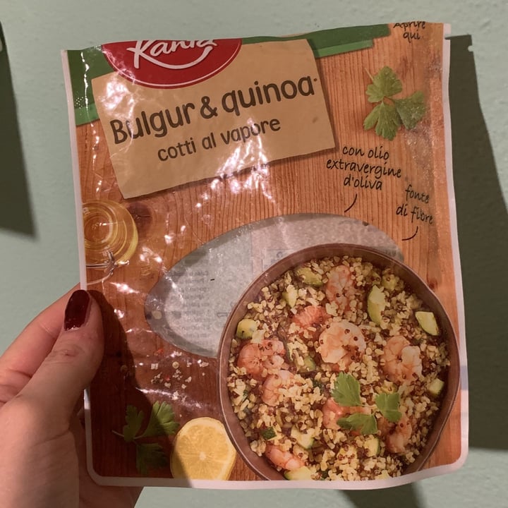 photo of Kania bulgur e quinoa cotti a vapore shared by @greenavocado on  10 Oct 2022 - review