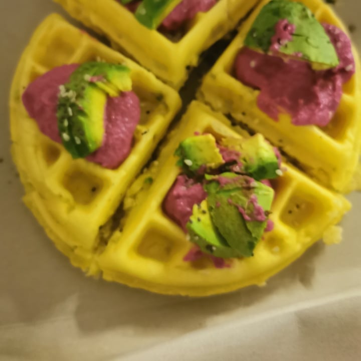photo of Jessy's Waffles Fritaffle shared by @veganpower001 on  14 Aug 2020 - review