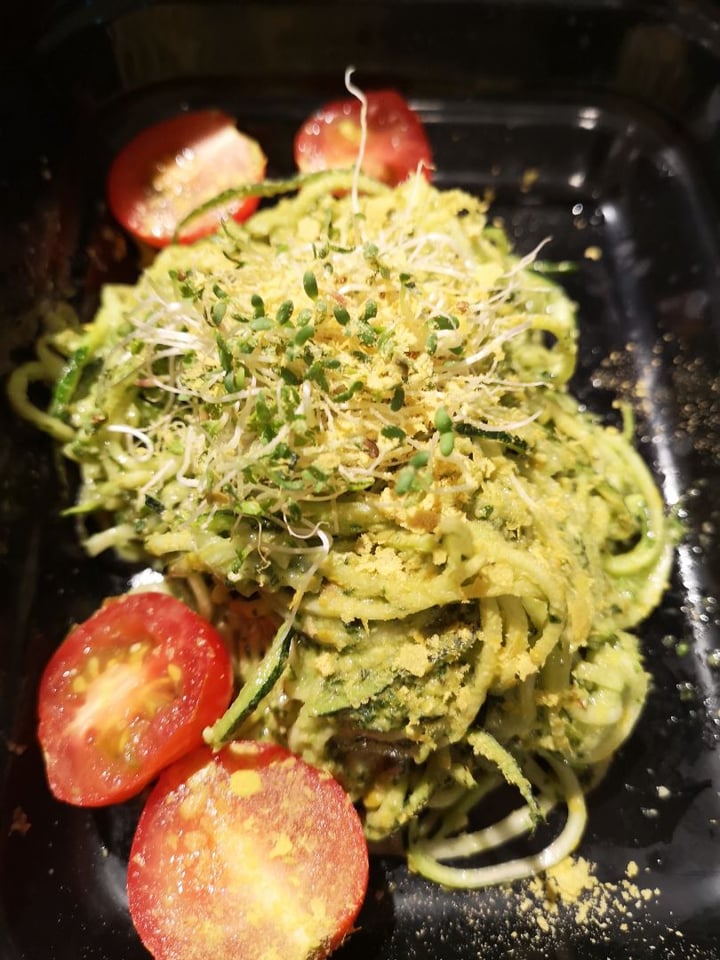 photo of The Living Cafe Raw Pesto Zucchini Pasta shared by @raffymabanag on  02 Oct 2019 - review