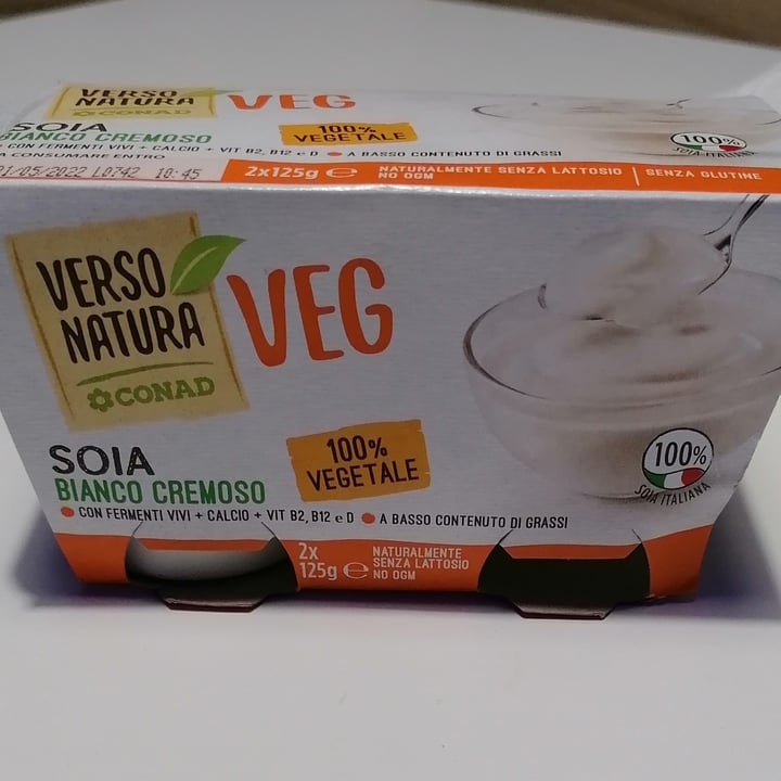 review photo of Verso Natura Conad Veg Soia Bianco Cremoso shared by @donatellaluconi on 08 Apr 2022 - review