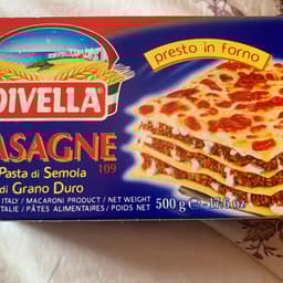Divella lasanha