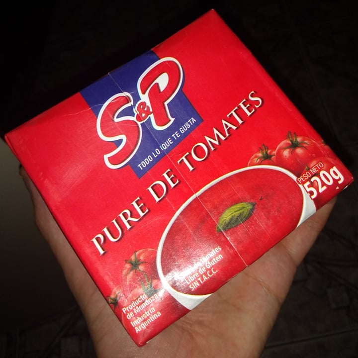 photo of S&P Puré de tomates shared by @rorodriguezpy on  12 Jan 2022 - review