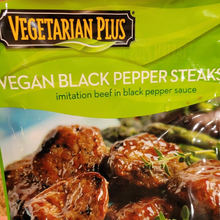 review photo of Vegetarian Plus Vegan Black Pepper Steaks shared by @andream6 on 12 Feb 2021 - review
