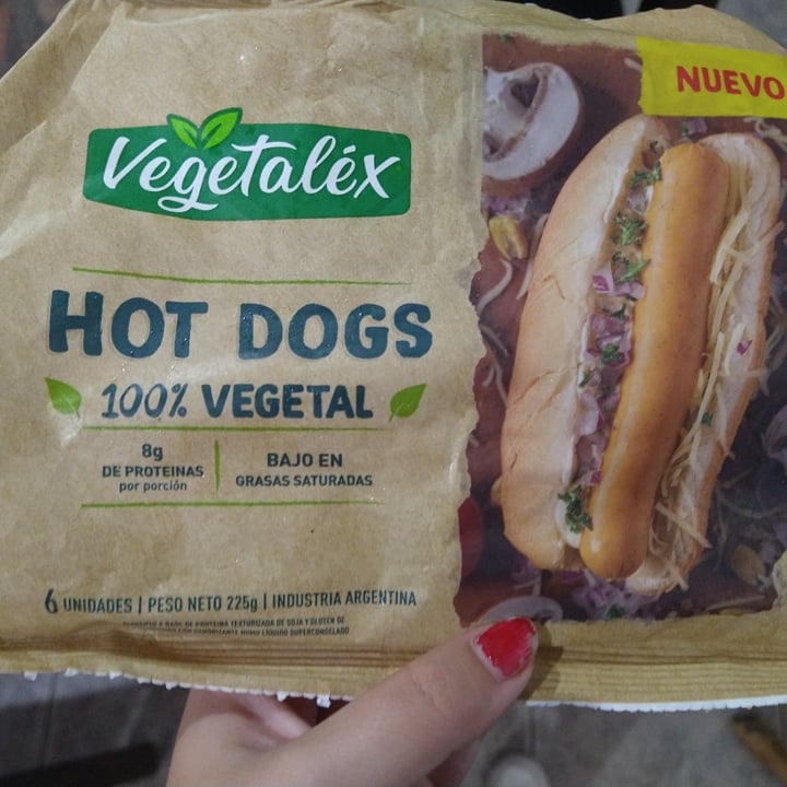 photo of Vegetalex Hot dogs 100% Vegetal shared by @natifernandez on  06 Dec 2021 - review