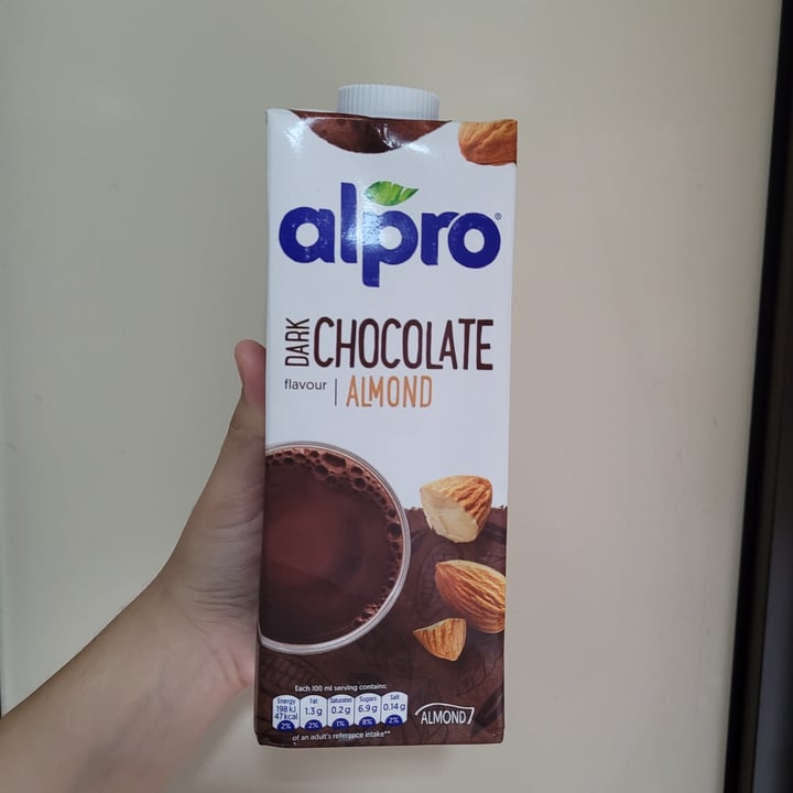 photo of Alpro Dark Chocolate Almond Milk shared by @far3ana on  27 Jun 2021 - review