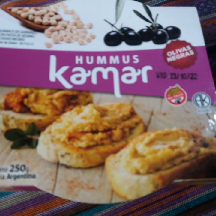 photo of Hummus Kamar Hummus con Olivas negras shared by @seamosuvoz on  22 Sep 2022 - review