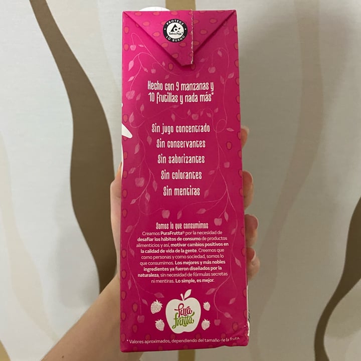 review photo of Pura frutta Blend de estaciĂłn. Manzana + frutilla shared by @denisezeta on 05 Dec 2021 - review