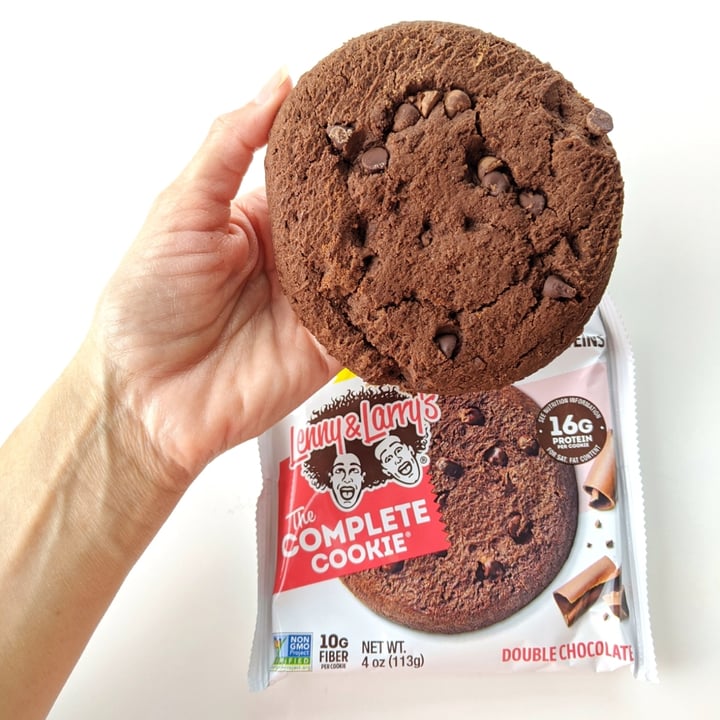 photo of Lenny & Larry’s The Complete Cookie Double Chocolate 113g shared by @veggieassassin on  08 May 2021 - review
