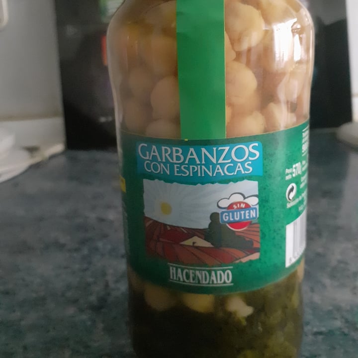 photo of Hacendado Garbanzos con espinacas shared by @joselitocarnaval on  24 Apr 2022 - review