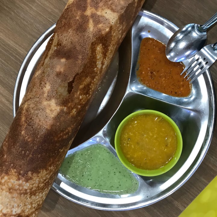 photo of Flavours @ UTown (Foodclique) Paper Thosai shared by @opheeeliaaa on  28 Nov 2019 - review