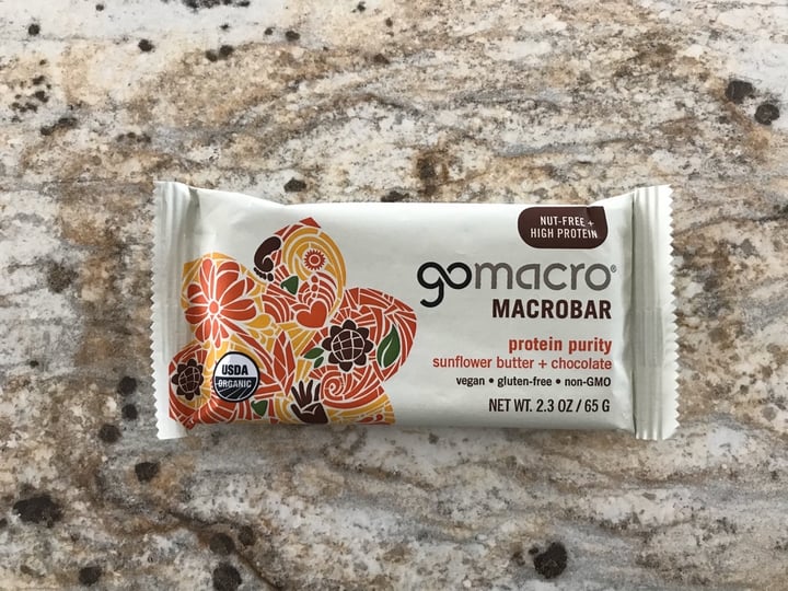 photo of GoMacro Protein Purity shared by @dianna on  02 Mar 2020 - review