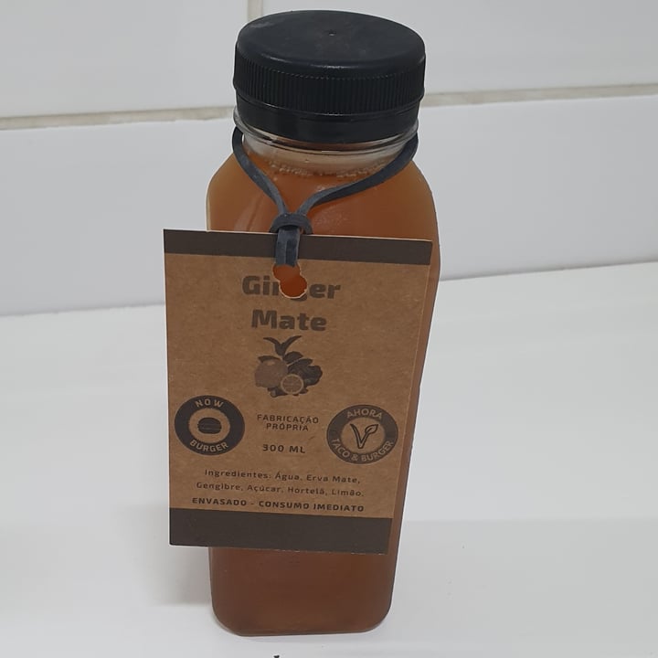 photo of NOW BURGER Ice Tea Ginger Mate shared by @patimurno on  10 Nov 2021 - review