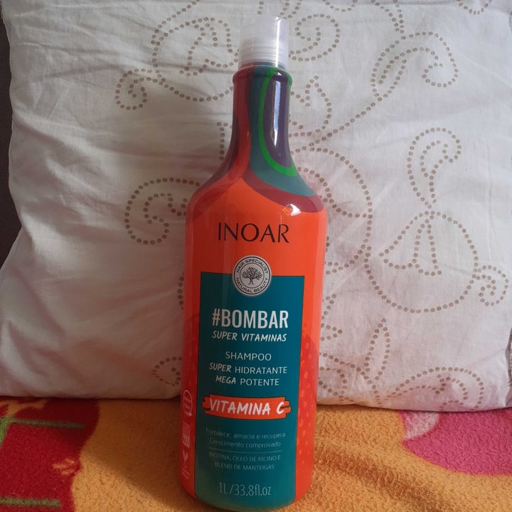 review photo of Inoar Shampoo hidratante shared by @luamaria22 on 22 Apr 2022 - review
