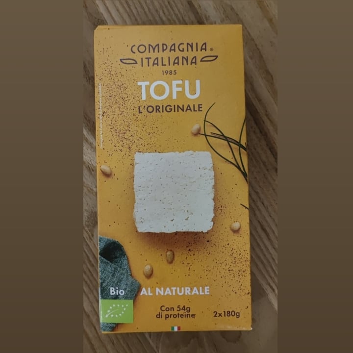 review photo of Compagnia Italiana Tofu Al Naturale shared by @monicalombardi on 30 May 2022 - review