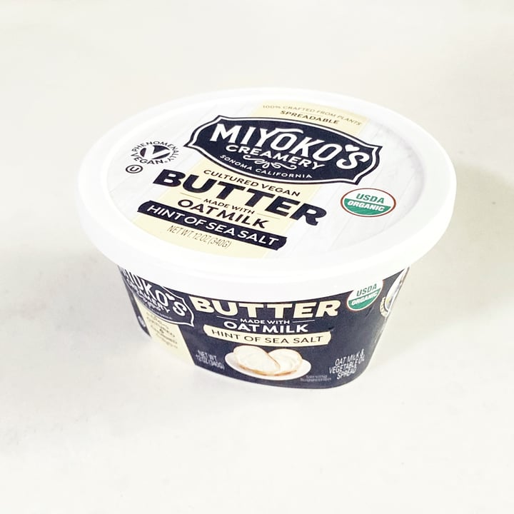 photo of Miyoko's Creamery Butter Made With Oat Milk Hint Of Sea Salt shared by @waisum on  14 Nov 2021 - review