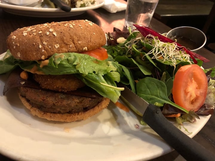 review photo of Chicago Diner Titanic BLT Burger shared by @mayabates on 20 Mar 2020 - review