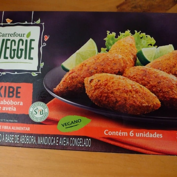 photo of Carrefour  Carrefour Veggie kibe shared by @eliborges on  11 May 2022 - review