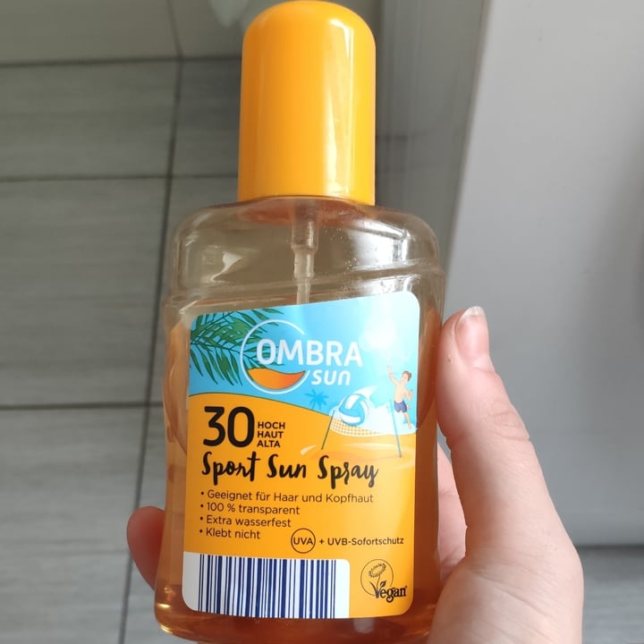 review photo of Ombia sport sun spray 30 shared by @egcmi on 28 Sep 2021 - review