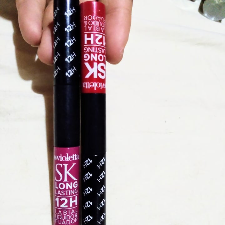 photo of Violetta cosméticos Labial liquido shared by @biancaro on  31 Dec 2020 - review