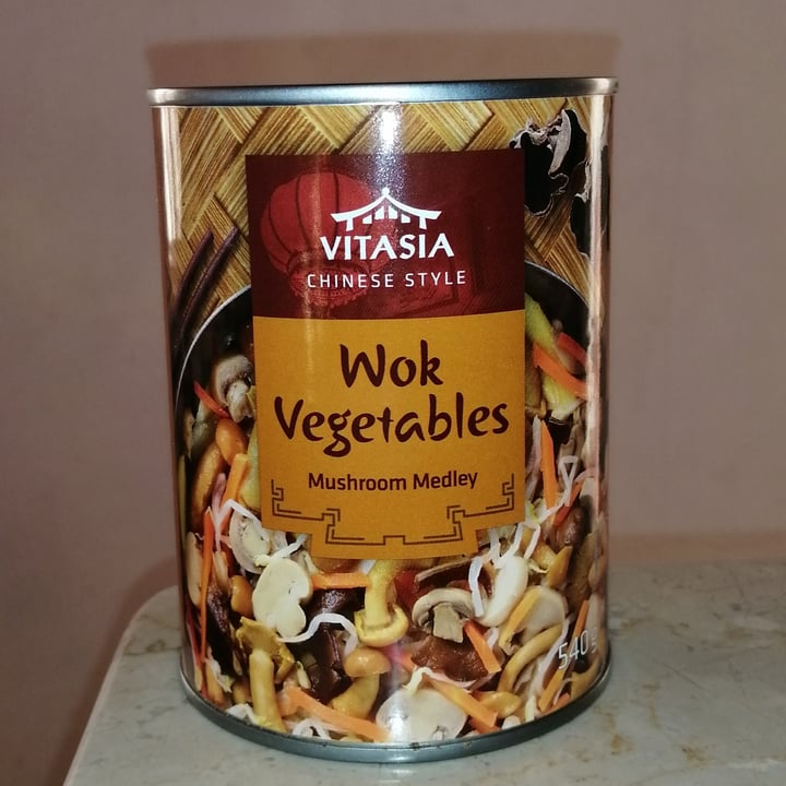 photo of VitAsia Wok vegetables Mushroom medley shared by @barbarascarno on  04 Feb 2022 - review