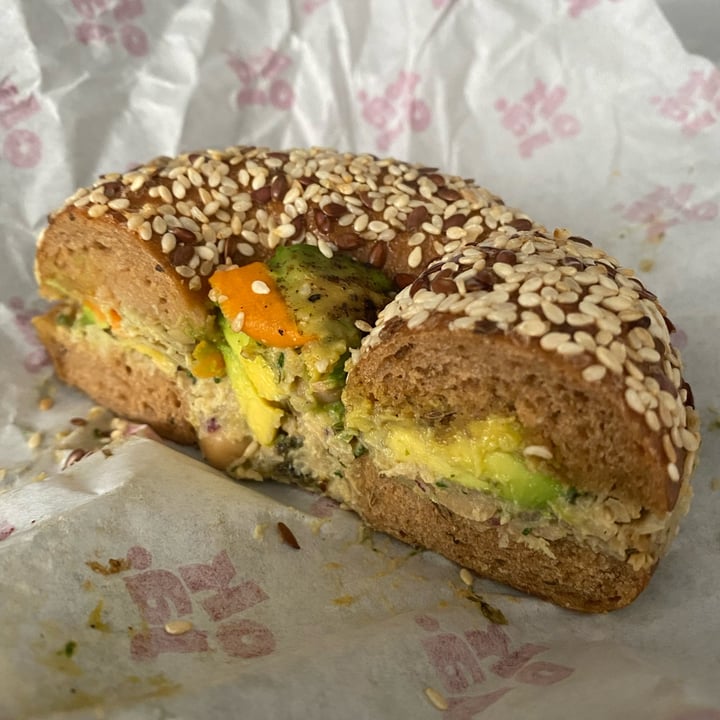 photo of okja café Not tuna Bagel shared by @mg94 on  29 Jan 2022 - review