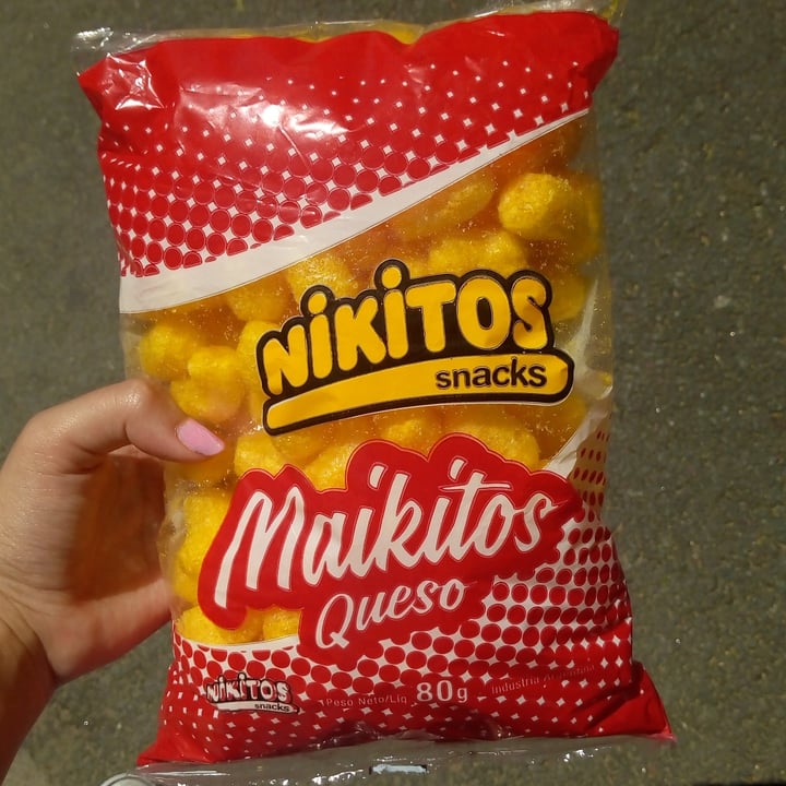 review photo of Nikitos Palitos de harina de maiz, sabor queso (chicitos) shared by @itssolci on 28 Oct 2020 - review