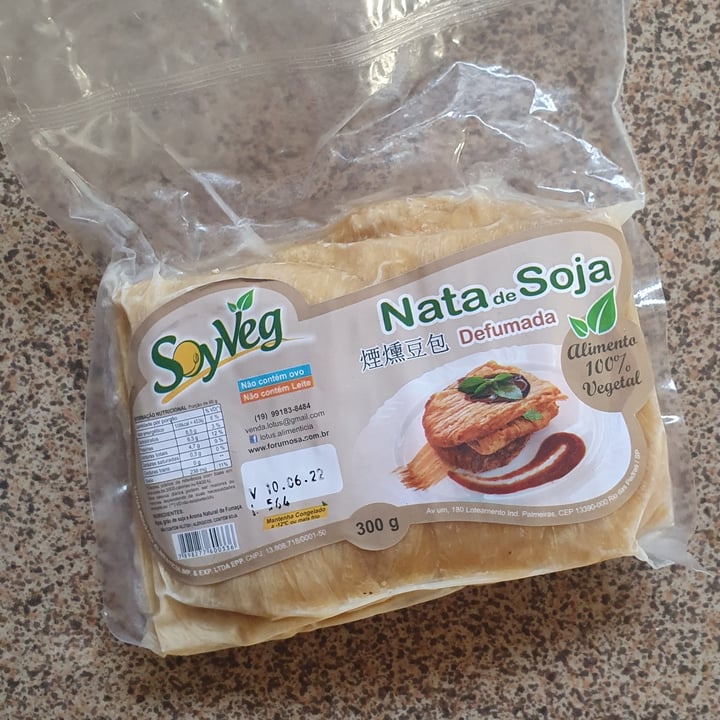 photo of Soyveg Nata de soja shared by @laufargetti on  09 May 2022 - review