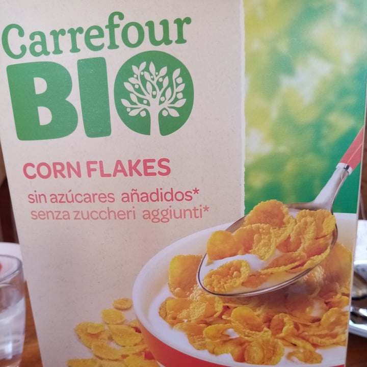 photo of Carrefour Bio Cornflakes shared by @sanleeping on  02 May 2022 - review