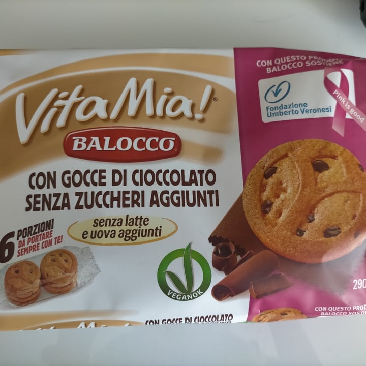 review photo of VitaMia! Balocco Con Gocce Di Cioccolato Senza Zuccheri Aggiunti shared by @fepe on 25 Aug 2022 - review