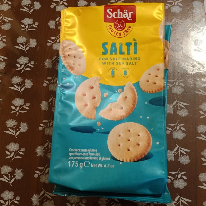 photo of Schär SALTI con sal marina shared by @aleioria23 on  12 Apr 2022 - review