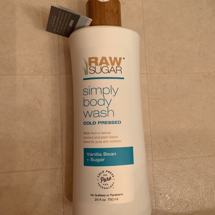 photo of Raw Sugar Simply Body Wash shared by @cathygodfrey on  25 May 2019 - review