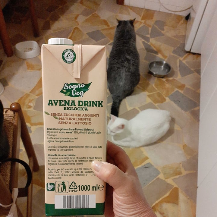 photo of Sogno veg Avena Drink shared by @nadia1964 on  06 Jun 2022 - review