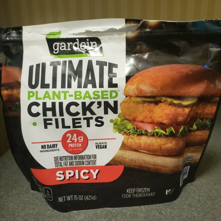 photo of Gardein Ultimate Plant Based Spicy Chick’n Filets shared by @strawberrycupcake on  27 Jun 2022 - review