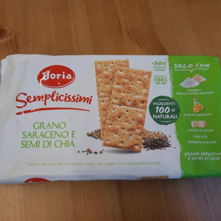 photo of Doria Semplicissimi Grano Saraceno E Semi Di Chia shared by @silvialuli on  12 Dec 2021 - review