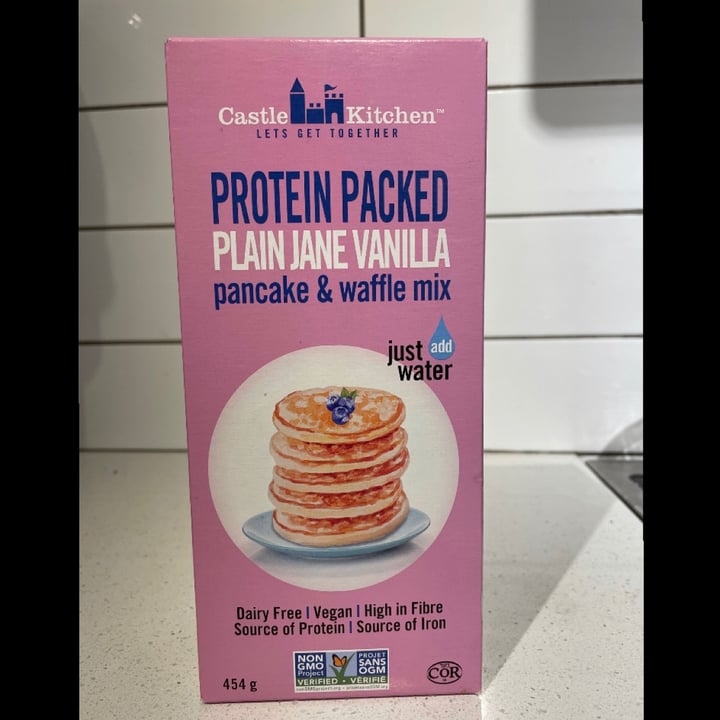 photo of Castle Kitchen Protein Packed Plain Jane Vanilla pancake & waffle Mix shared by @westcoastgaynadian on  18 Aug 2021 - review