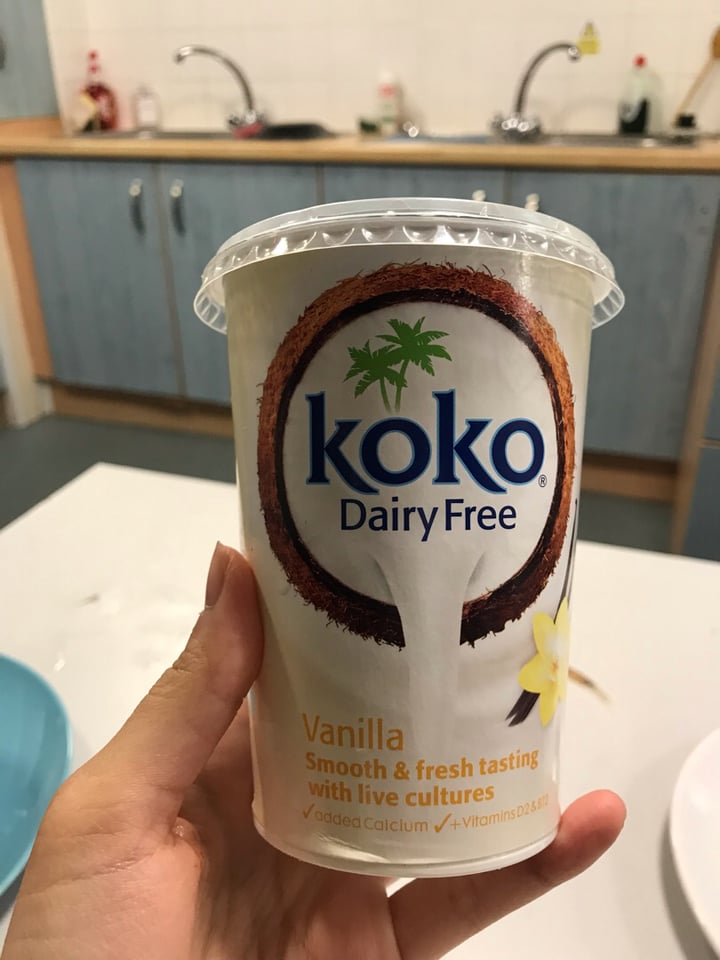 photo of Koko Dairy Free Koko Vanilla Yogurt Alternative shared by @stellashih on  21 Oct 2019 - review