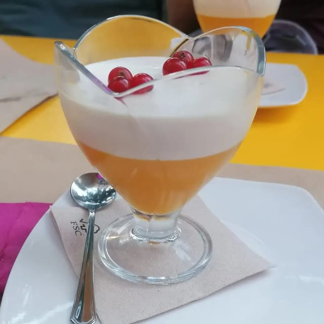 Foto do prato “Panacotta De Mango”