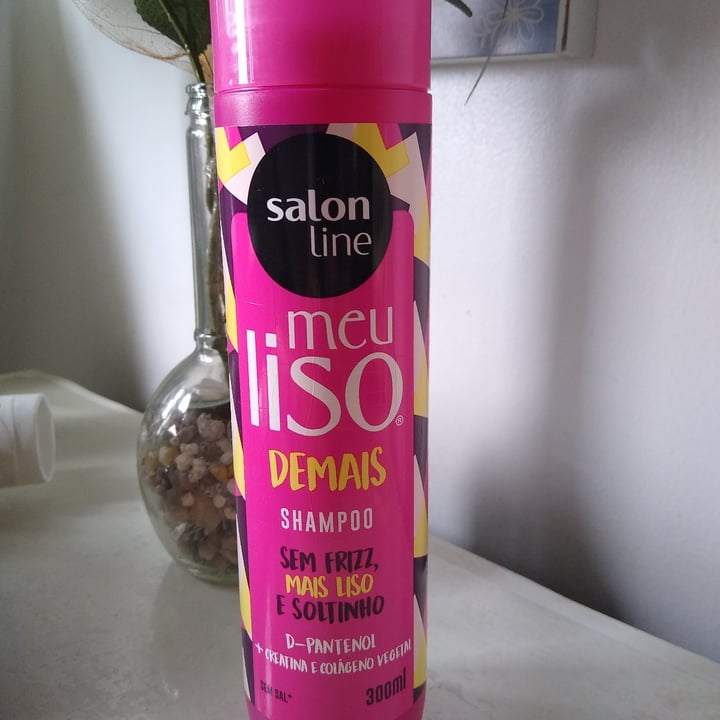 photo of Salon line Shampoo Meu Liso Demais shared by @marianabuono on  02 Apr 2022 - review