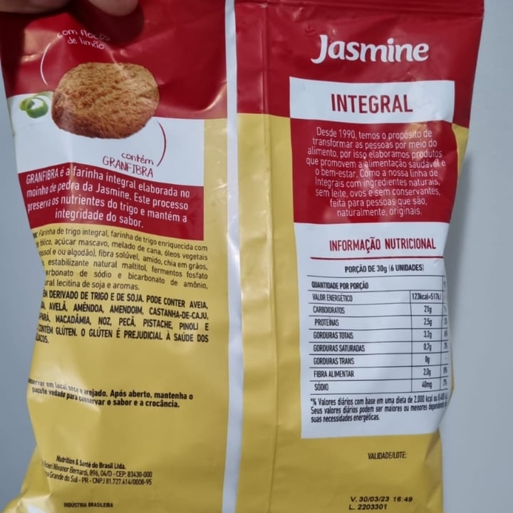 photo of Jasmine Cookie limão shared by @tgargur on  20 Nov 2022 - review
